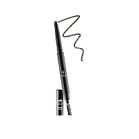 POLE, Elle Fatale - карандаш для бровей 2 в 1 (№05 Dark Brown)