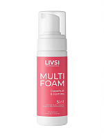 Livsi, Multi Foam Grapefruit & Jasmine - универсальная пенка 5в1 для рук, ног и тела, 180 мл