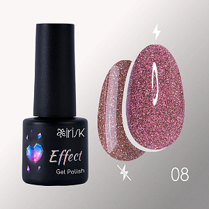 Irisk, Effect Gel Polish Reflective - светоотражающий гель-лак с эффектом №08, 5 мл