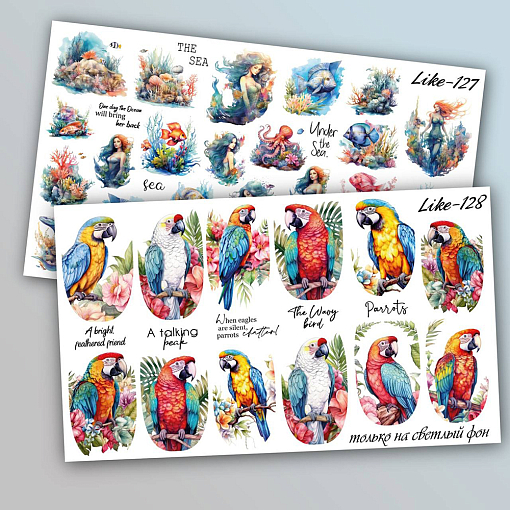 Anna Tkacheva, слайдер-дизайн LIKE-127