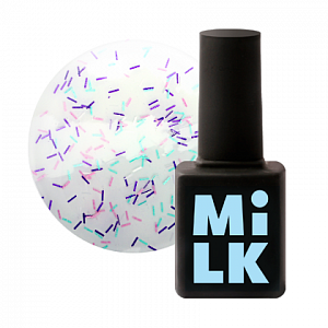 Milk, Sprinkles Art Effect - декоративный топ для гель-лака (Whoopie Pie), 9 мл
