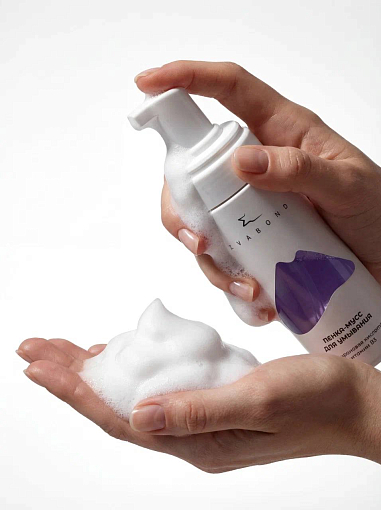 Evabond, пенка-мусс для умывания с гиалуроновой кислотой и витамином B3, 150 мл