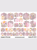 Anna Tkacheva, наклейки пленки для педикюра PR-829