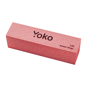Yoko, баф для натуральных ногтей Y SBF 024 (розовый)