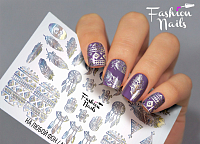 Fashion Nails, слайдер-дизайн "Galaxy" №02