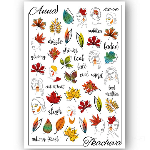 Anna Tkacheva, слайдер-дизайн AW-045 (6.5х9.5) Anna Tkacheva, слайдер-дизайн AW-045 (6.5х9.5)