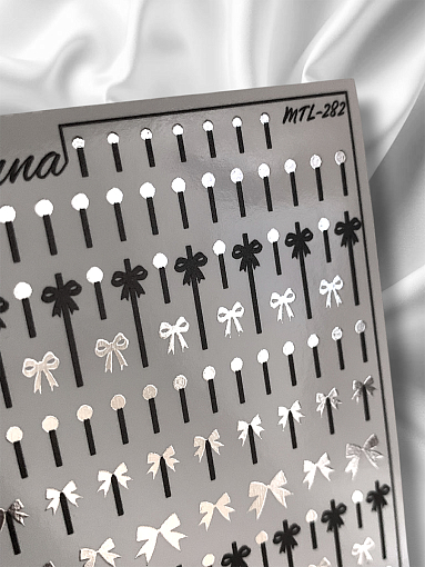 Anna Tkacheva, слайдер-дизайн MilliArt металлик MTL-282