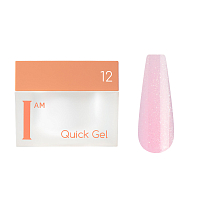I am, Quick Gel - скоростной жидкий гель №12, 30 мл