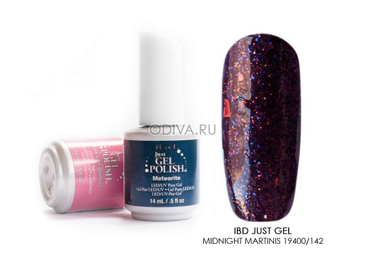 УЦЕНКА, IBD Just Gel Polish, гелевый лак (Midnight Martinis №19400/142), 14 мл