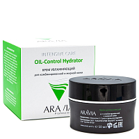 Aravia, OIL-Control Hydrator - крем увлажняющий для комбинированной и жирной кожи, 50 мл