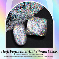 Born Pretty, Laser Glitter Gel Polish-LS01 - гель-лак, 10 мл