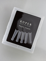 Обратные многоразовые формы для наращивания ногтей "Арочная балерина" (40614), 120 шт