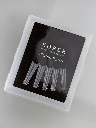 Обратные многоразовые формы для наращивания ногтей "Арочная балерина" (40614), 120 шт