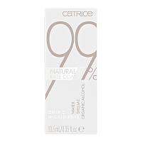 Catrice, 99% Natural Base Coat - лаковое базовое покрытие для ногтей, 10.5 мл