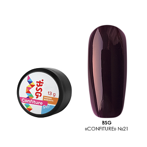 BSG, Confiture - жёсткий гель для наращивания №21 (низкая вязкость), 13 гр