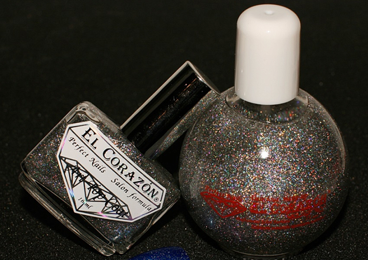 УЦЕНКА, EL Corazon Art top coat - декоративный топ (Large Hologram №421/25), 16 мл