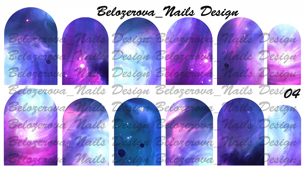 Слайдер-дизайн Belozerova Nails Design на белой пленке (4)