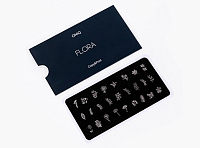 ONIQ, Echo - пластина для стемпинга (Flora №4)