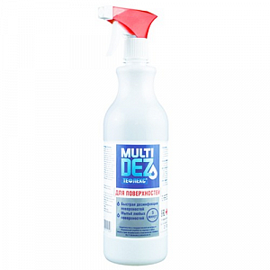 МультиДез, Тефлекс для дезинфекции и мытья поверхности (триггер), 1 л