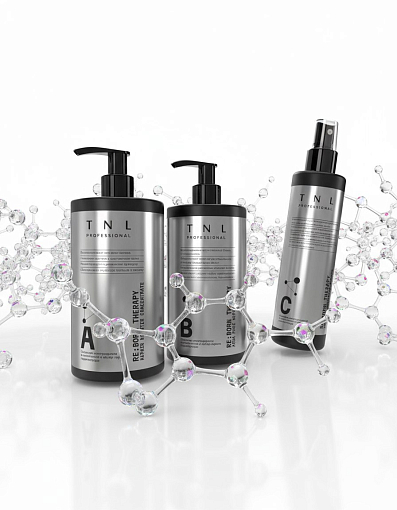 TNL, RE:BORN THERAPY Absolute Molecular Booster - спрей-усилитель для волос (шаг C), 250 мл