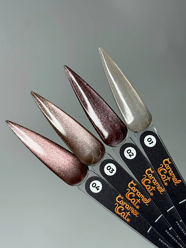 TNL, Caramel Cat - гель-лак "корейская кошка" №03 (магический трюфель), 6 мл