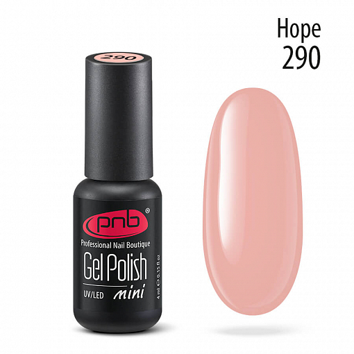 PNB, Gel nail polish - гель-лак №290, 4 мл