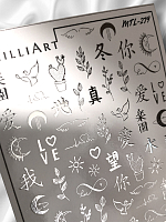 Anna Tkacheva, слайдер-дизайн MilliArt металлик MTL-279