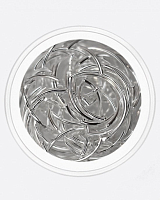 Artex, декор металлический дуга (серебро 11х6мм)