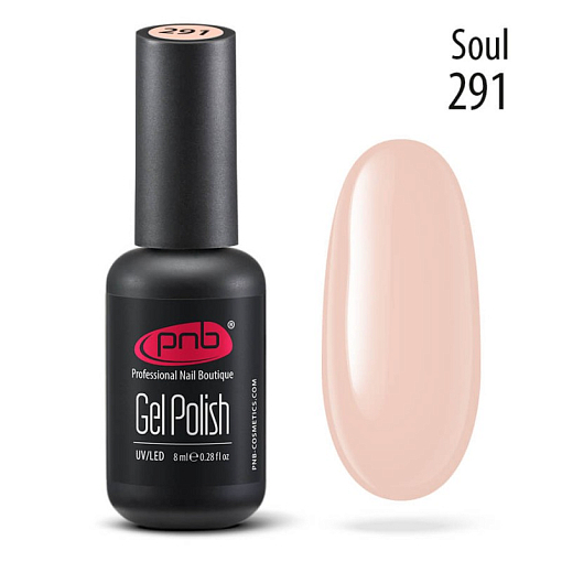 УЦЕНКА, PNB, Gel nail polish - гель-лак №291, 8 мл