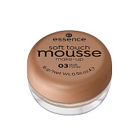 Essence, soft touch mouse makeup — мусс тонирующий (бежевый т.03)