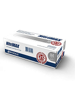Archdale, перчатки для маникюриста нитриловые Nitrimax (серые, XS), 100 шт