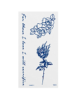 Irisk, набор №10 INK TATOO - тату реалистичная долговременная для тела, 2 шт