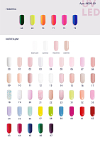 Irisk, ABC Limited collection - витражный моделирующий однофазный гель №69 (Lemon Glass), 15 мл