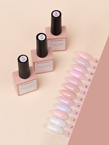 TNL, Camouflage Creme - набор №13 камуфлирующий нюдовый гель-лак (12 оттенков по 10 мл)