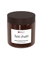 Milv, свеча ароматическая TUTTI FRUTTI, 100 мл
