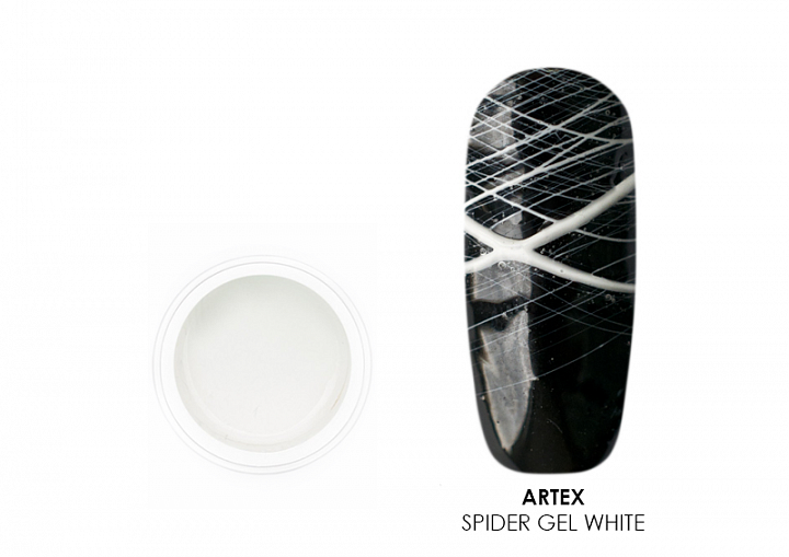Artex, Spider gel - гель "паутинка" (white), 5 мл