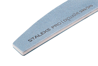 Staleks, пилка полумесяц минеральная для ногтей EXCLUSIVE (240/240 гр)