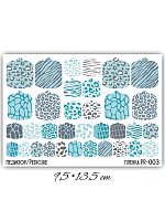 Anna Tkacheva, наклейки пленки для педикюра PR-003