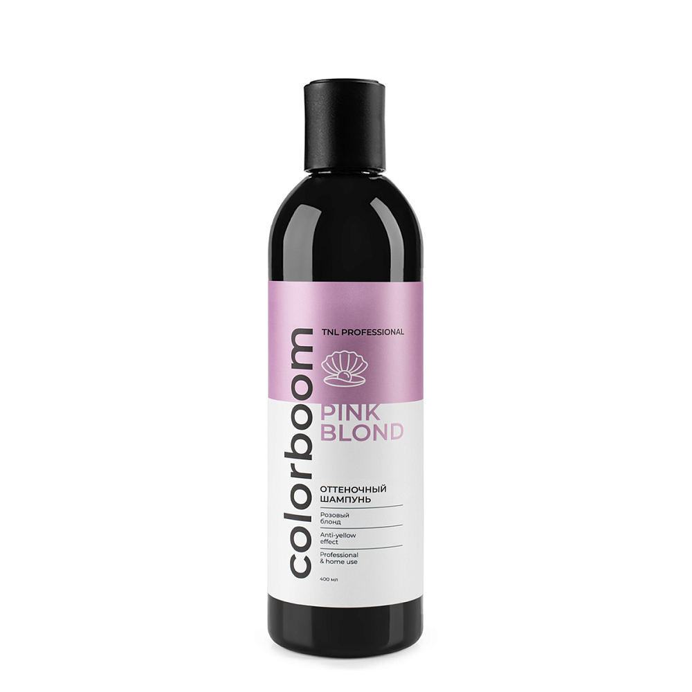 TNL, Color Boom Pink Blond - оттеночный шампунь для розового блонда, 400 мл