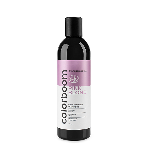 TNL, Color Boom Pink Blond - оттеночный шампунь для розового блонда, 400 мл