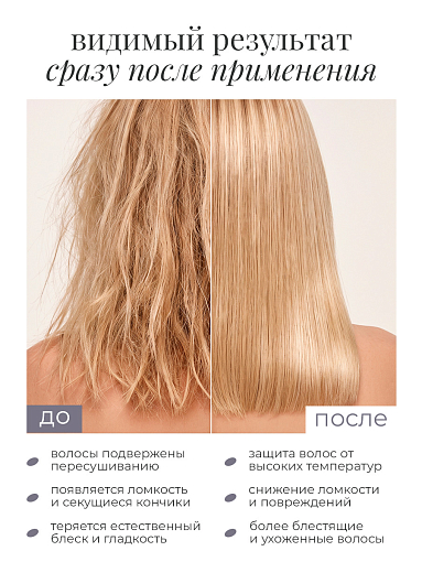 TNL, Sistema Hot - термозащитный спрей для волос аква-вуаль с растительными протеинами, 250 мл
