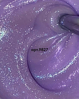 RuNail, BUILDER UV GEL AURORA SHINE - моделирующий УФ-гель c шиммером №9827, 15 гр