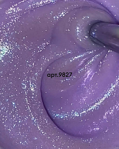 RuNail, BUILDER UV GEL AURORA SHINE - моделирующий УФ-гель c шиммером №9827, 15 гр