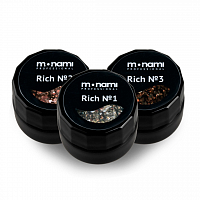 Monami, набор гель-лаков Rich (три цвета в наборе)