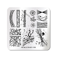 Пластина для стемпинга 6*6 см (ND-156)