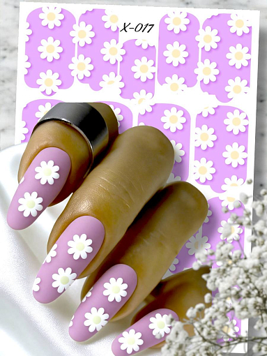 Anna Tkacheva, мини наклейки пленки для маникюра X-017