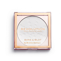 Makeup Revolution, Bake & Blot - пудра (White)