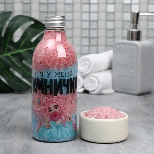 Beauty Fox, соль для ванны "Я у меня умничка" с цветочным ароматом, 500 гр