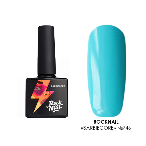 RockNail, гель-лак Barbiecore №746, 10 мл