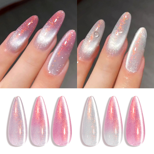 Born Pretty, Thermal Cat Eye Gel MY295 - набор гель-лак "кошачий глаз" и магнит для гель-лака, 15 мл